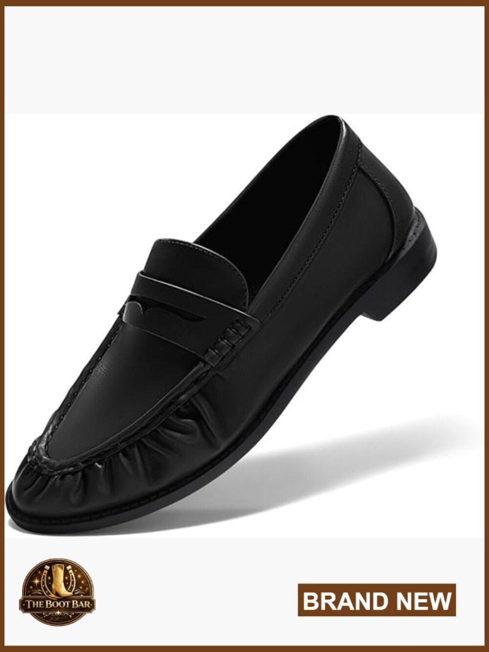 Penny Loafers Comfortable Slip On Shoes Flat Work Flats